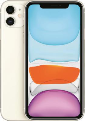 Refurbished iPhone 11 64Gb. Wit. Goed zichtbare gebruikssporen