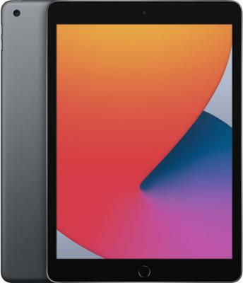 Refurbished iPad 8th 10.2 128GB WIFI + 5G Zwart. Lichte gebruikssporen.