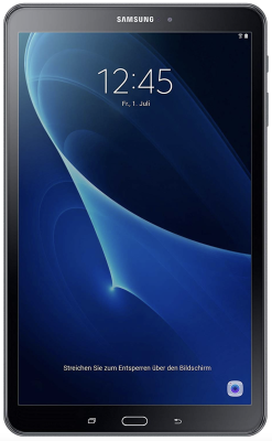 Refurbished Samsung Galaxy Tab A 10,1", 32Gb, WIFI + 4G, Zwart, Lichte gebruikssporen.