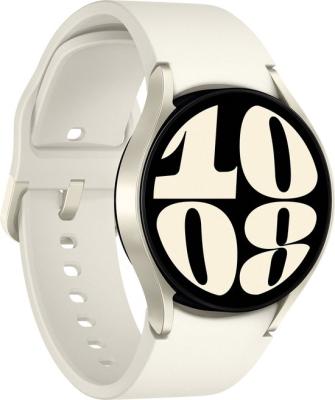 Refurbished Samsung Galaxy Watch 6 40mm. Cream. +5G. Lichte gebruikssporen.