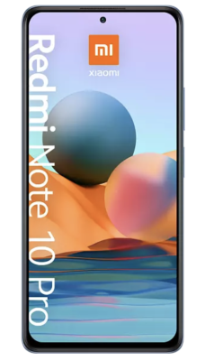 Refurbished Xiaomi Redmi Note 10 Pro  128GB - Glacier Blue - Lichte gebruikssporen.