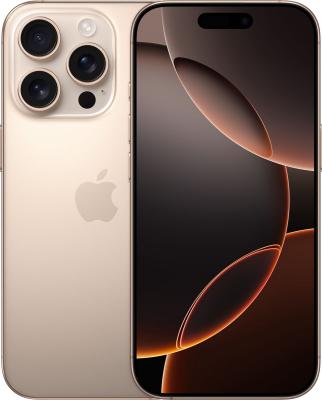 Refurbished iPhone 16PRO 256Gb. Desert Titanium.Nieuwstaat.