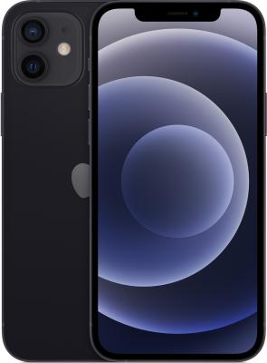 Refurbished iPhone 12 64Gb. Zwart. Goed zichtbare Gebruikssporen.