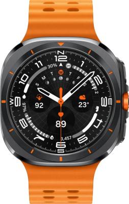 Refurbished Samsung Galaxy Watch Ultra - Smartwatch - 47mm - E-simkaart - Titanium Gray. Nieuwstaat.