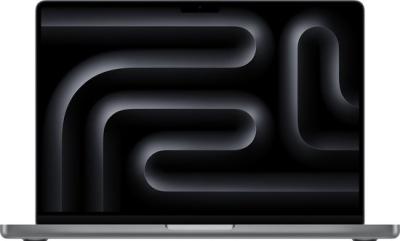 Refurbished Macbook Pro 14inch, Apple M4, 16Gb Ram, 512Gb SSD Space zwart. Nieuwstaat.
