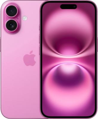 Refurbished iPhone 16 128Gb. Roze. Lichte gebruikssporen.
