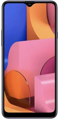 Refurbished Samsung A20s 32Gb. zwart. Lichte Gebruikssporen.
