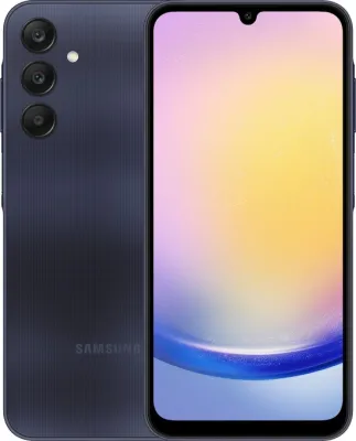 Refurbished Samsung Galaxy A25 128GB 5G. Blue Black. Nieuwstaat.