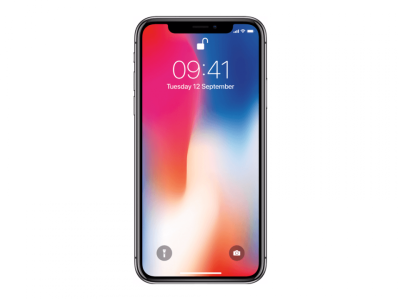 Refurbished iPhone X 64Gb. Zwart. Nieuwstaat.