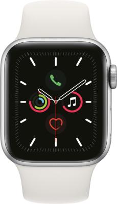 Refurbished Apple Watch serie 4 40mm. Zilver. Lichte gebruikssporen.