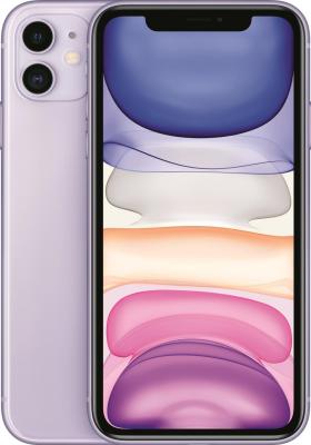 Refurbished iPhone 11 64Gb. Paars. Lichte gebruikssporen