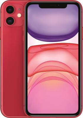 Refurbished iPhone 11 256Gb. Rood. Lichte gebruikssporen.