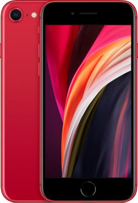 Refurbished iPhone SE2 128Gb. Rood. lichte gebruikssporen