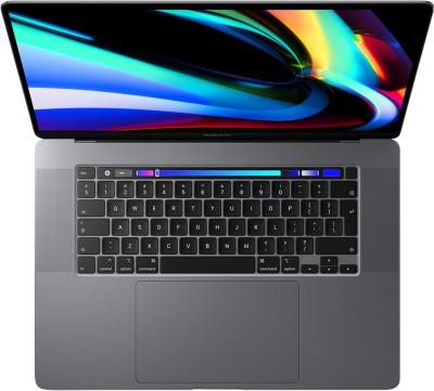Refurbished Macbook Pro 16inch Space Grey, Intel Core I9 2.3Ghz, 16Gb Ram, Intel UHD 630 1536MB, 1TB SSD Lichte gebruikssporen.
