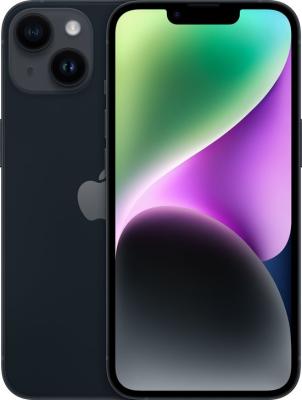 Refurbished iPhone 14PLUS 256Gb. Midnight (zwart). Nieuwstaat.