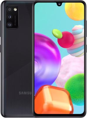 Refurbished Samsung A41  64Gb. zwart. Nieuwstaat