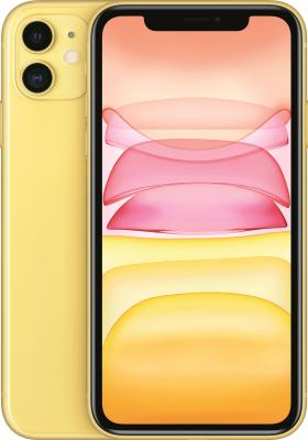 Refurbished iPhone 11 128Gb. Geel. Lichte gebruikssporen.