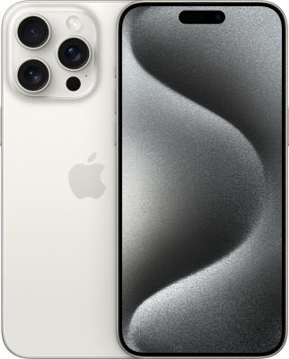 Refurbished iPhone 15PRO MAX 256Gb. Wit Titanium. Nieuwstaat.
