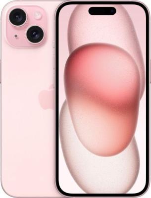 Refurbished iPhone 15PLUS 128Gb. Roos. Lichte gebruikssoren.