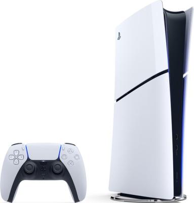 Refurbished playstation 5 SLIM digital edition , 1Tb, inclusief 1controller + Kabels. Nieuwstaat.