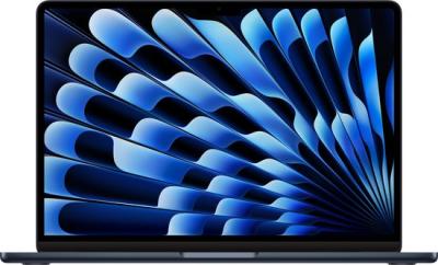 Refurbished Macbook Air 13,6inch Midnight, Apple M3, 8Gb RAM, 256Gb SSD. Nieuwstaat.