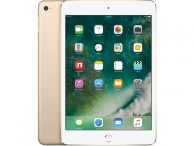 Refurbished iPad mini 4 16Gb goud. WIFI + 4G. Lichte gebruikssporen.
