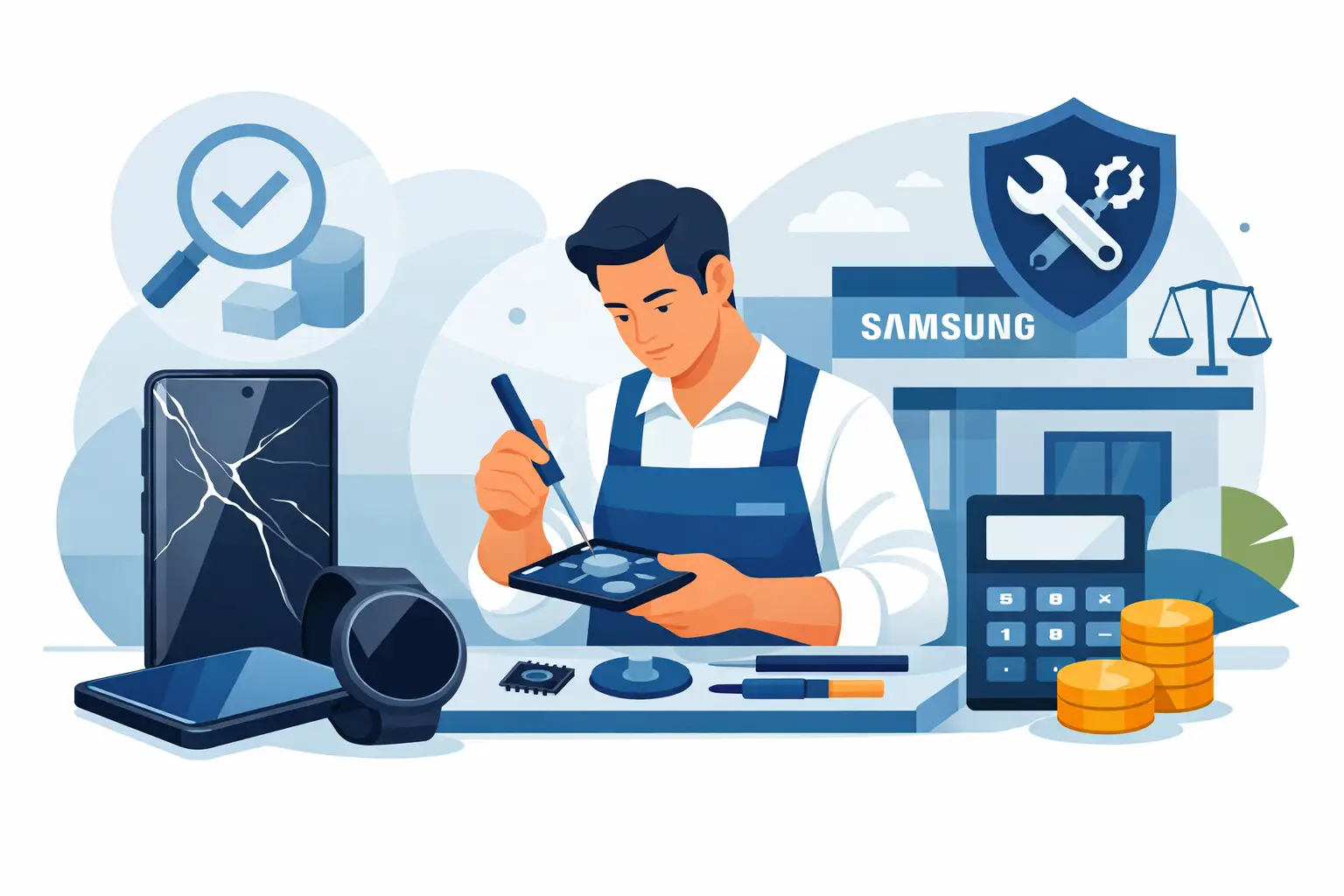 Samsung reparatie kosten helder uitgelegd