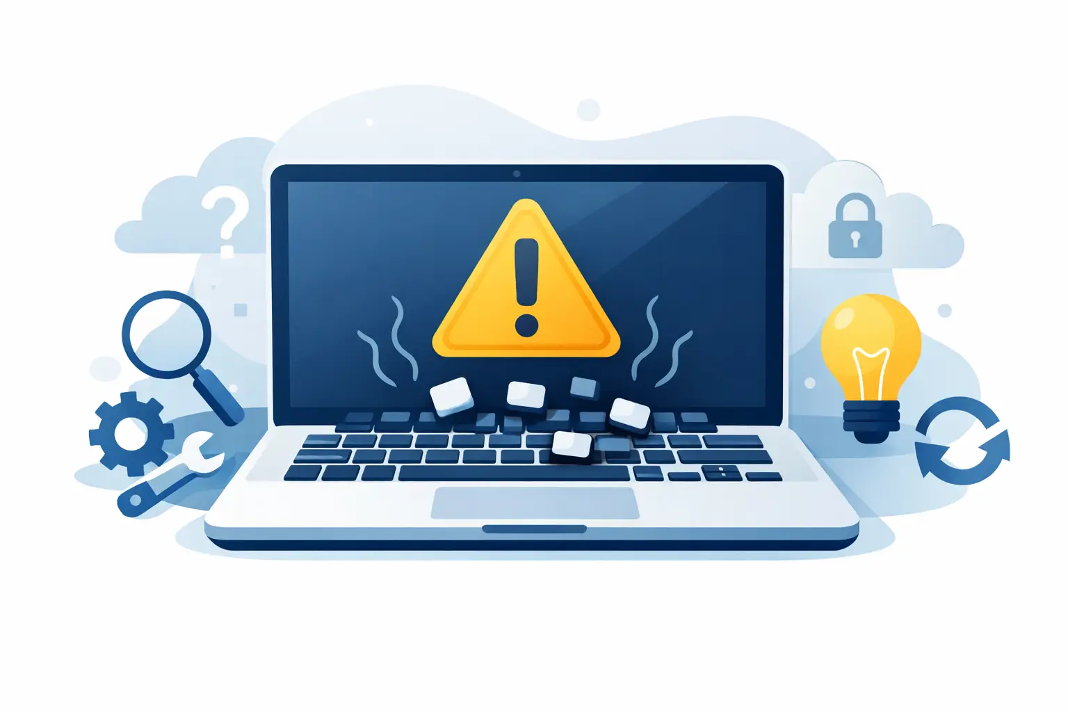 Laptop toetsenbord werkt niet? Dit helpt