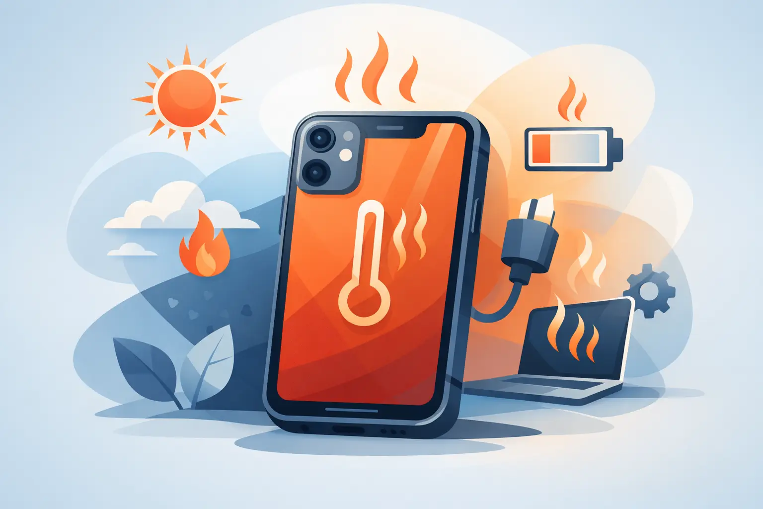 Waarom wordt mijn iPhone heet?