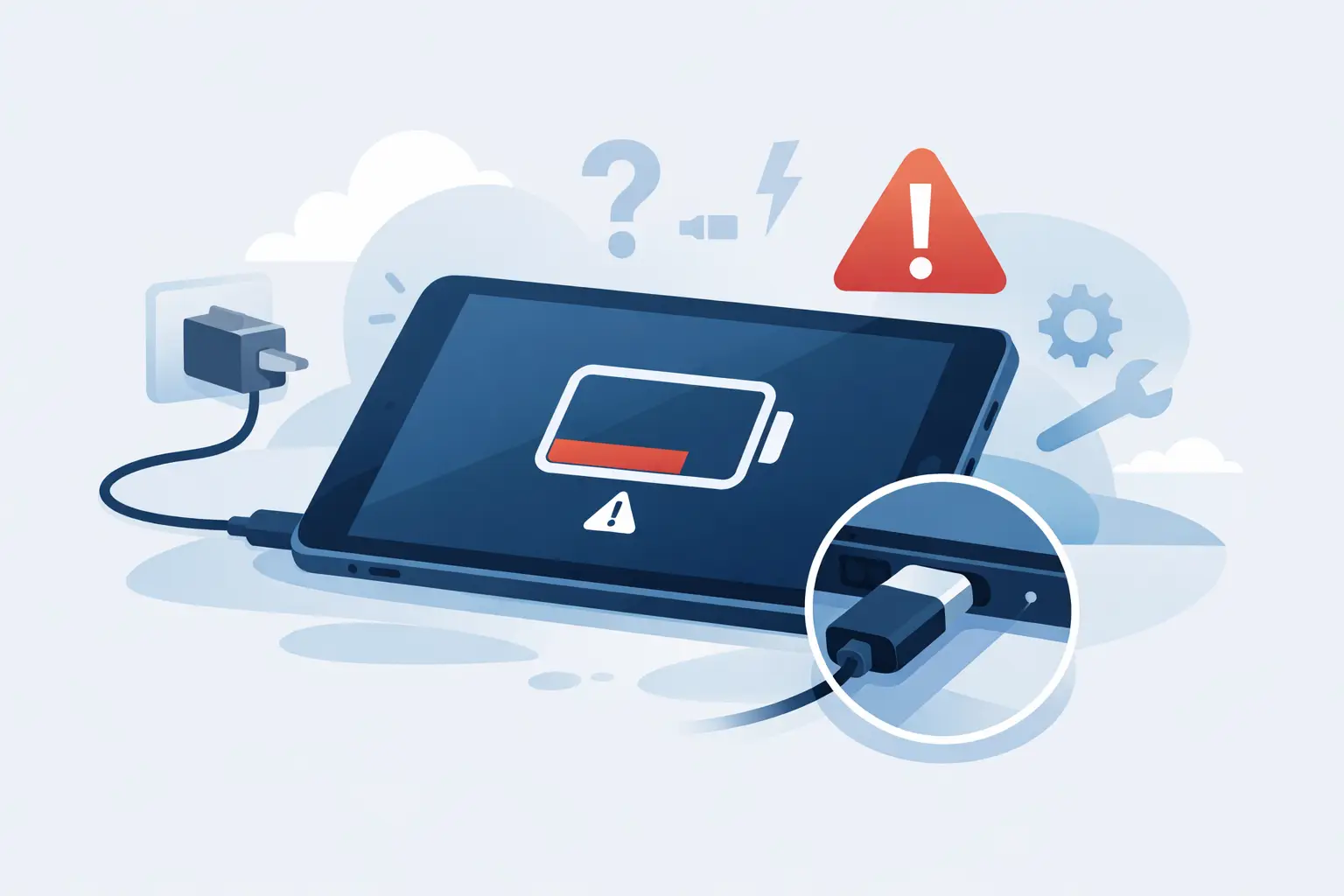 Tablet laadt niet op? Zo vindt u de oorzaak