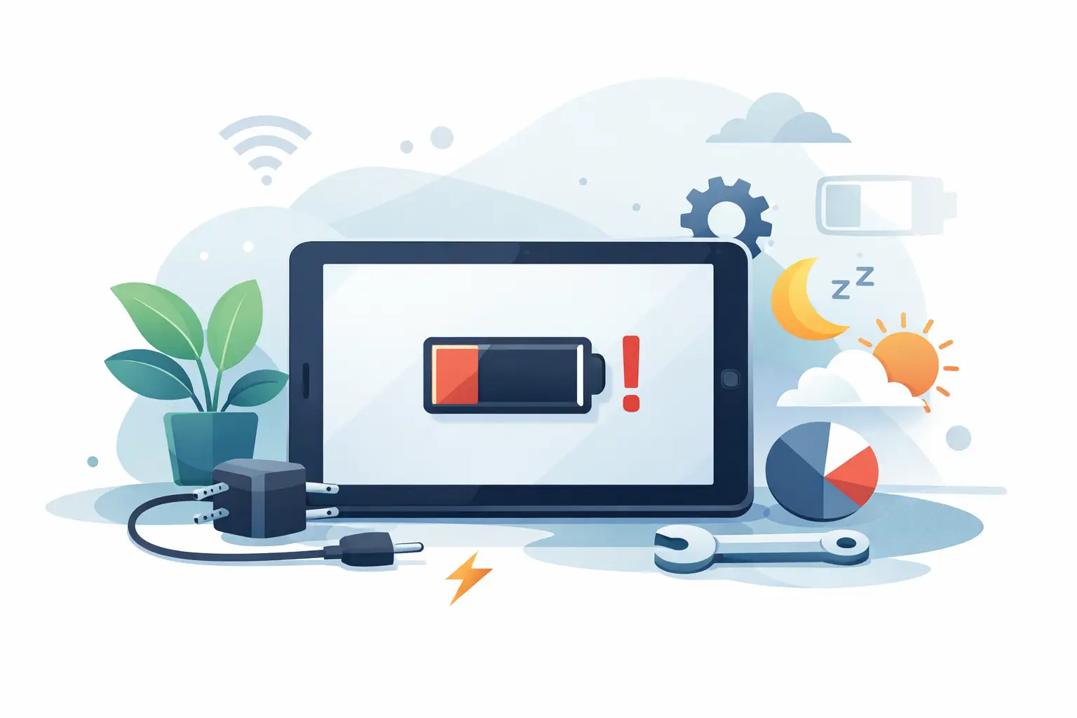 Tablet batterij snel leeg? Dit kun je doen