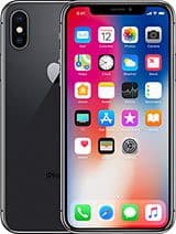 Iphone 11 in zwart met geladen scherm, klaar voor gebruik.
