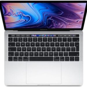 Een MacBook met een kleurrijk scherm en een toetsenbord, gerepareerd door MobileFixit voor optimale prestaties.