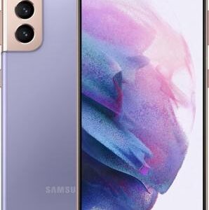 Samsung Galaxy S21 Ultra smartphone met 5G en geavanceerde camera's, ideaal voor mobiel gebruik en professionele fotografie.