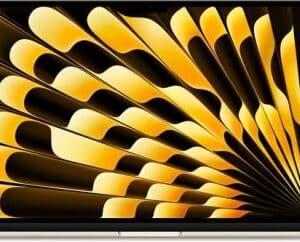 Beschadigde tablet met kleurrijk patroon op scherm, gerepareerd door MobileFixit voor optimale functionaliteit.