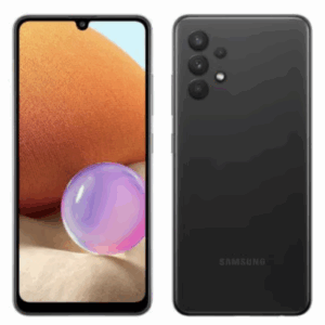 Refurbished Samsung A32 128Gb. zwart. Lichte gebruikssporen.